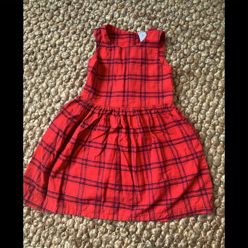 Carters 4T Red Girls Dress
